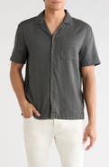 Faherty Hemp Blend & Organic Cotton Camp Shirt