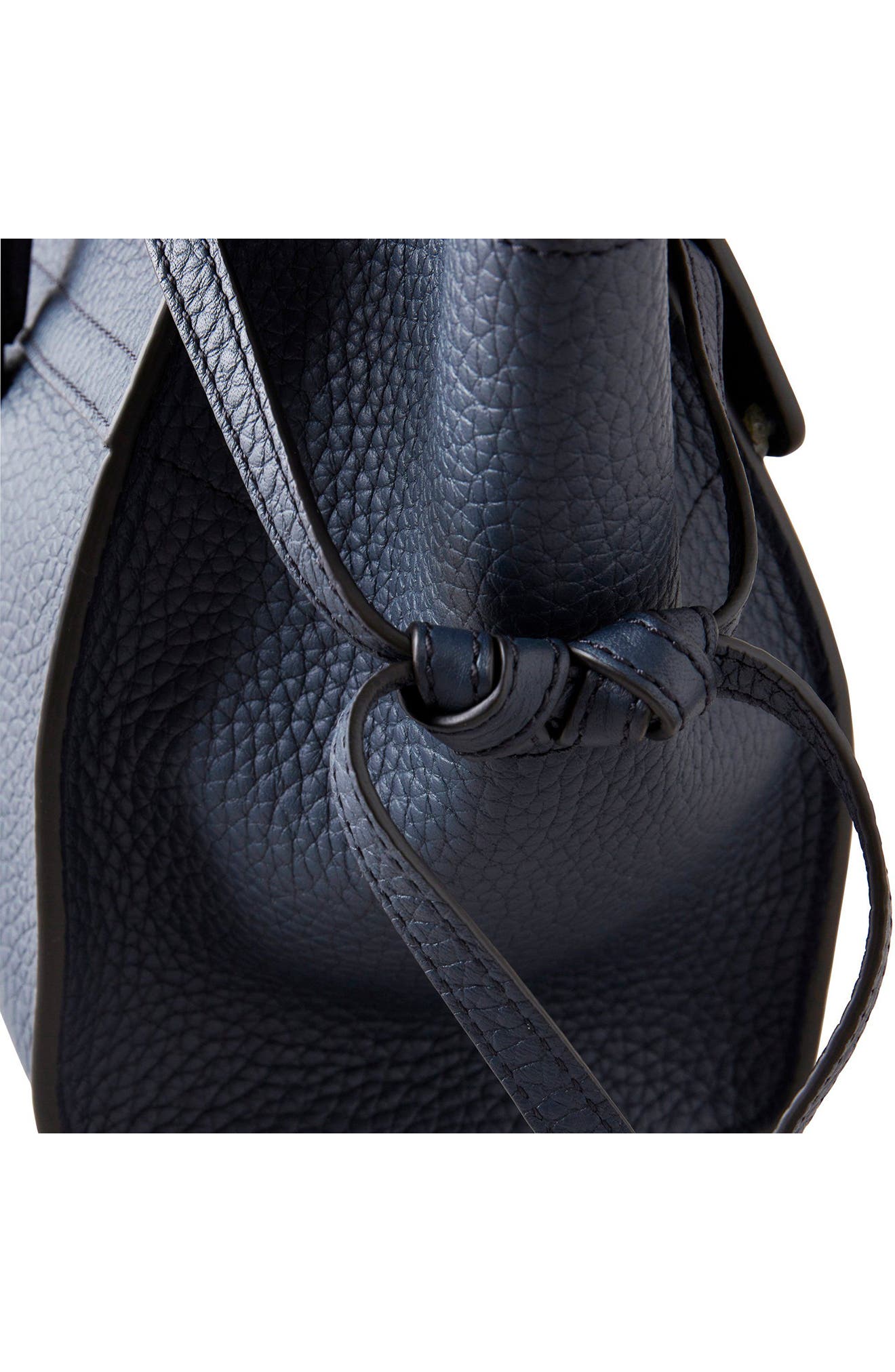 Mulberry Small Soft Bayswater Leather Satchel, Alternate, color, Night Sky