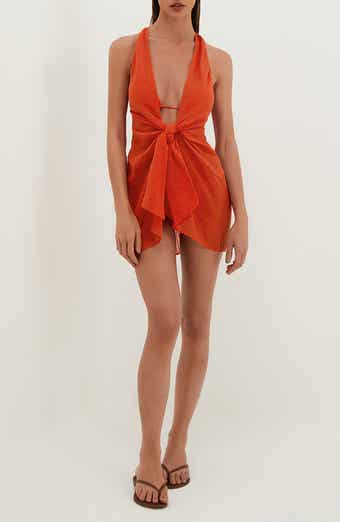 ViX Paula Hermanny Mita Cotton Cover-Up Minidress