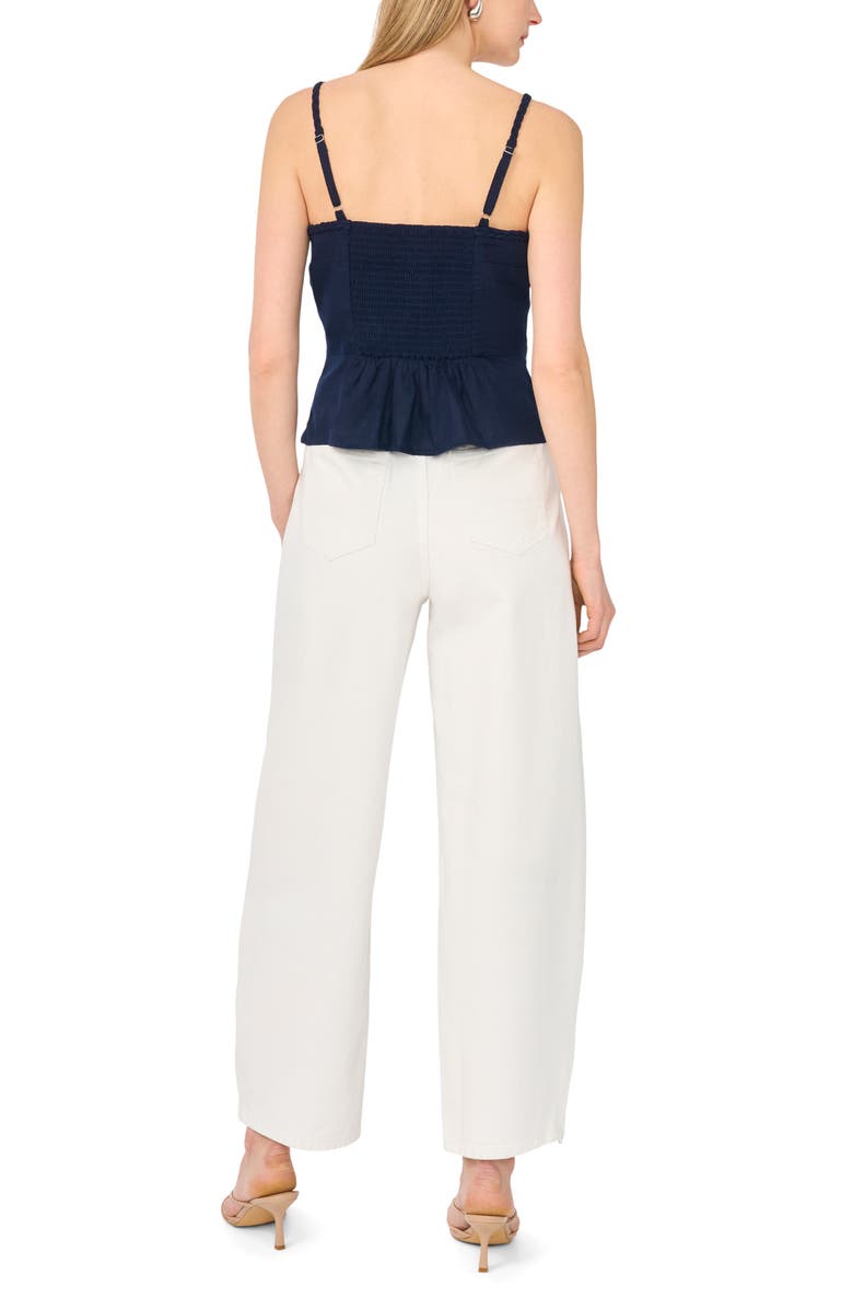1.STATE Braided Trim Tank Top, Alternate, color, Classic Navy