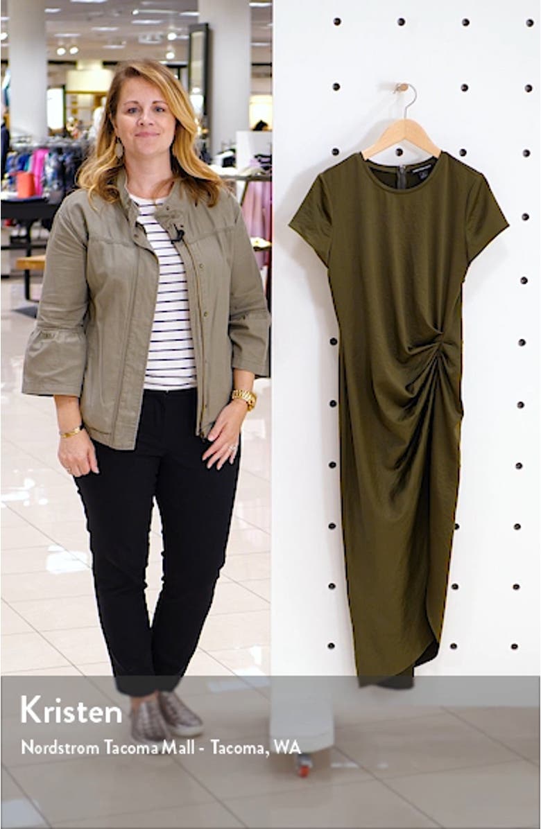 Shiney Draped Dress, sales video thumbnail