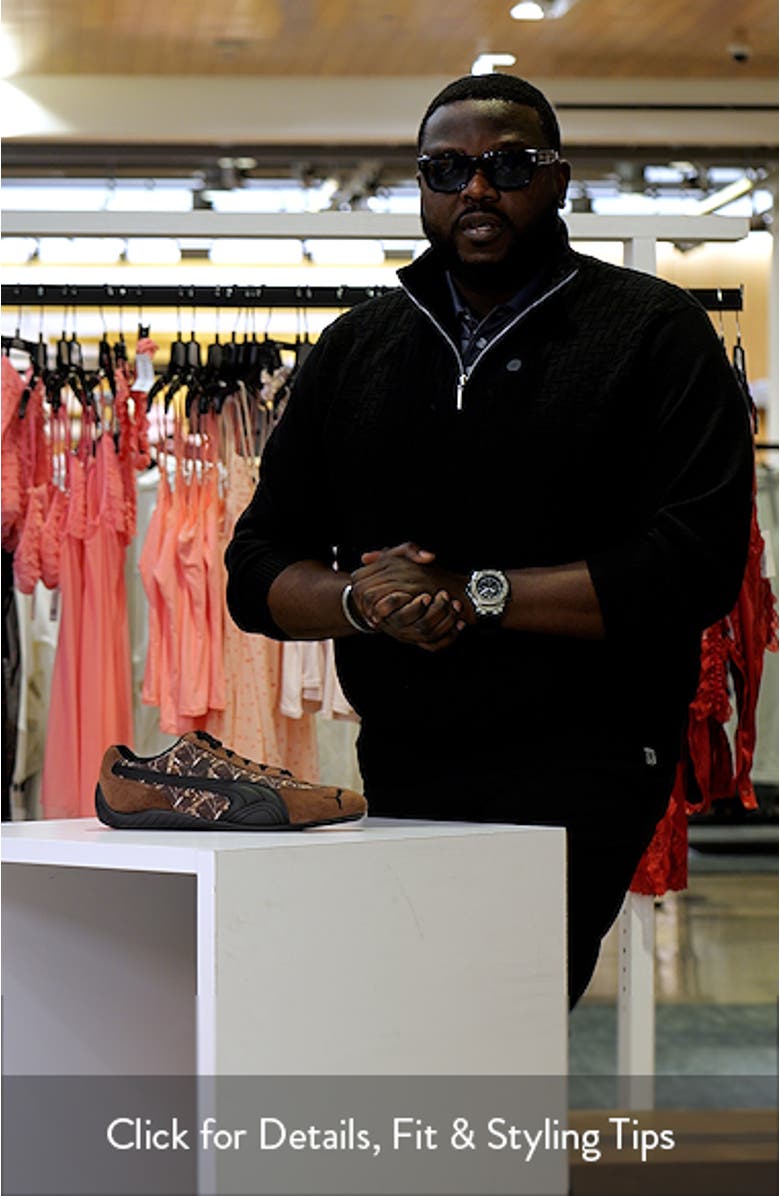 Speedcat Camo Sneaker, sales video thumbnail