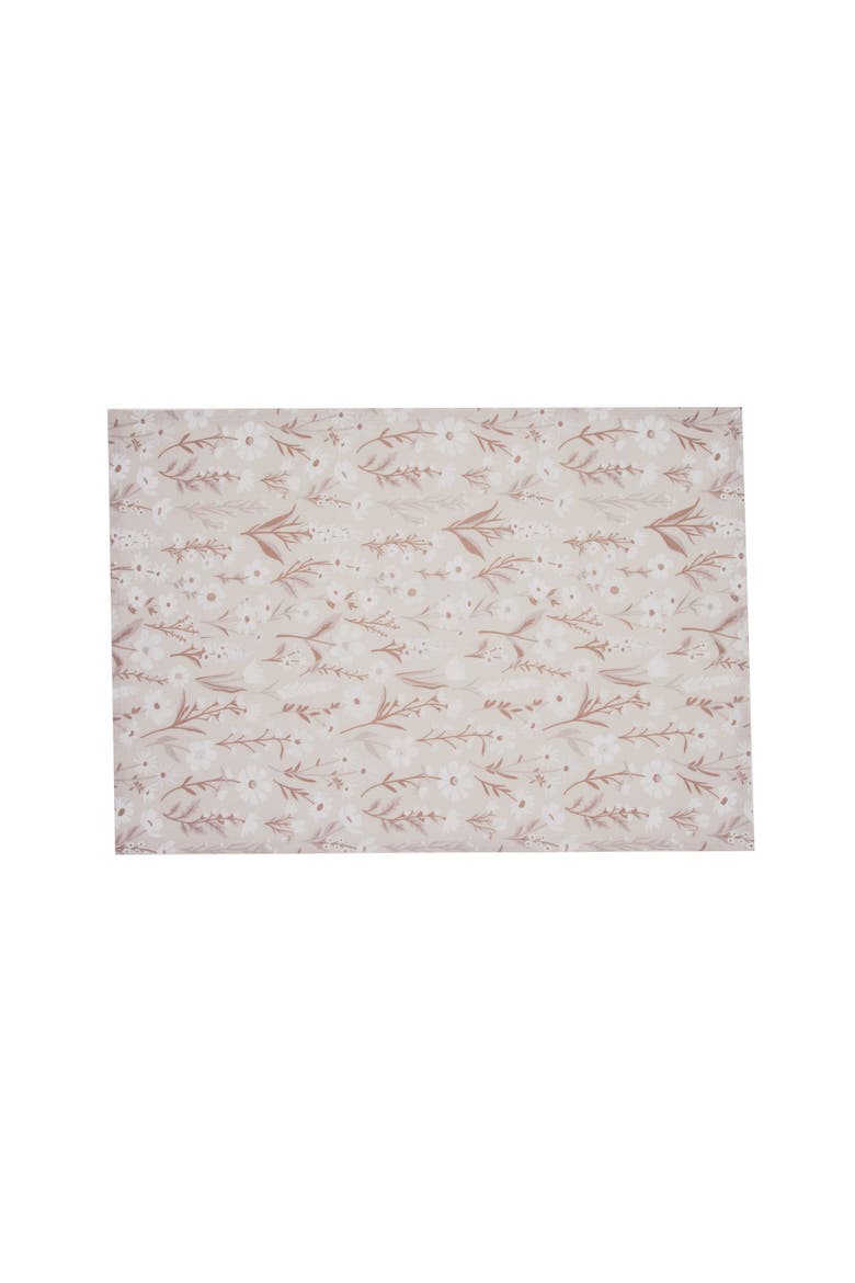 Natural Botanical 100% Cotton Graphic Print Handtowel, Alternate, color, Beige