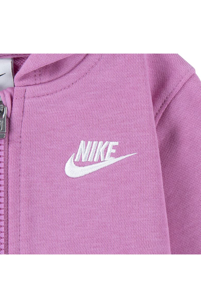 Nike Fleece Club Hoodie & Joggers Set, Alternate, color, Magic Flamingo