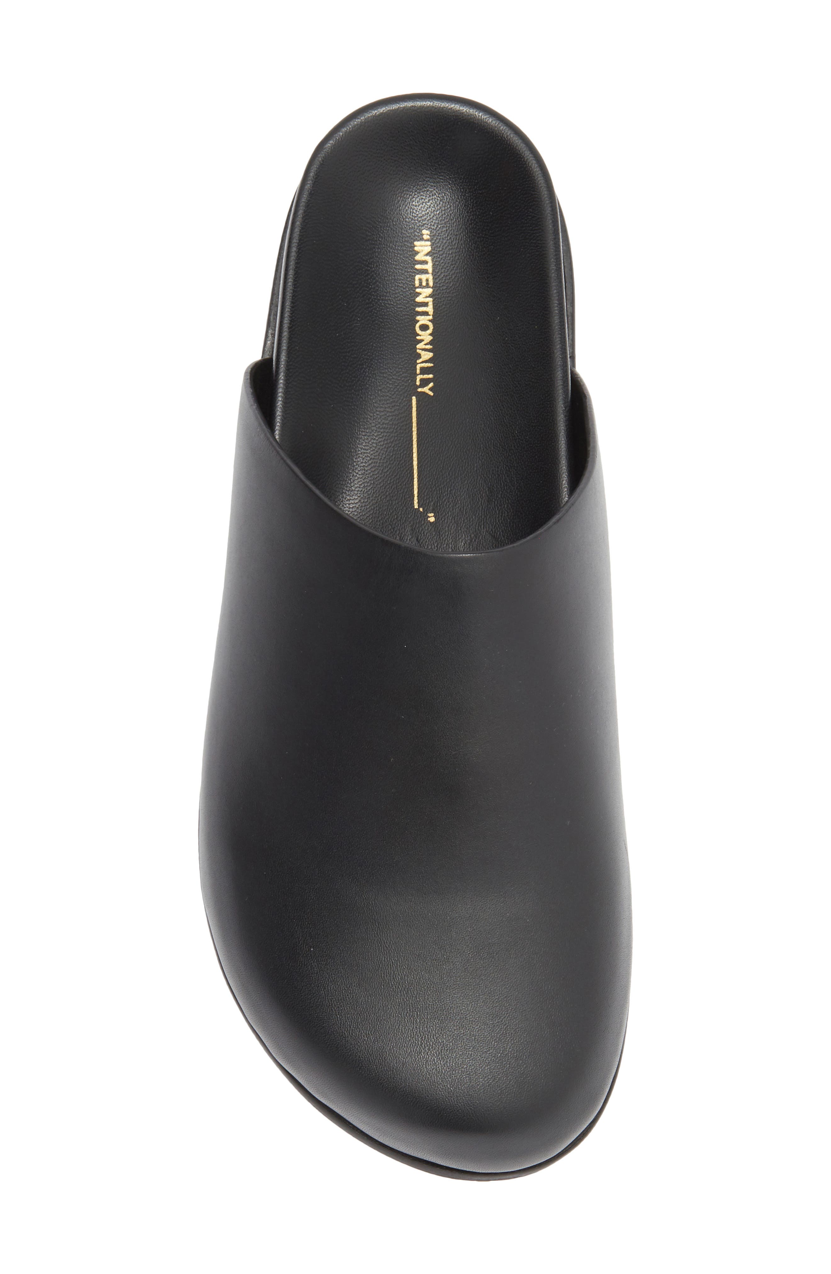 INTENTIONALLY BLANK Agatha Clog, Alternate, color, Black