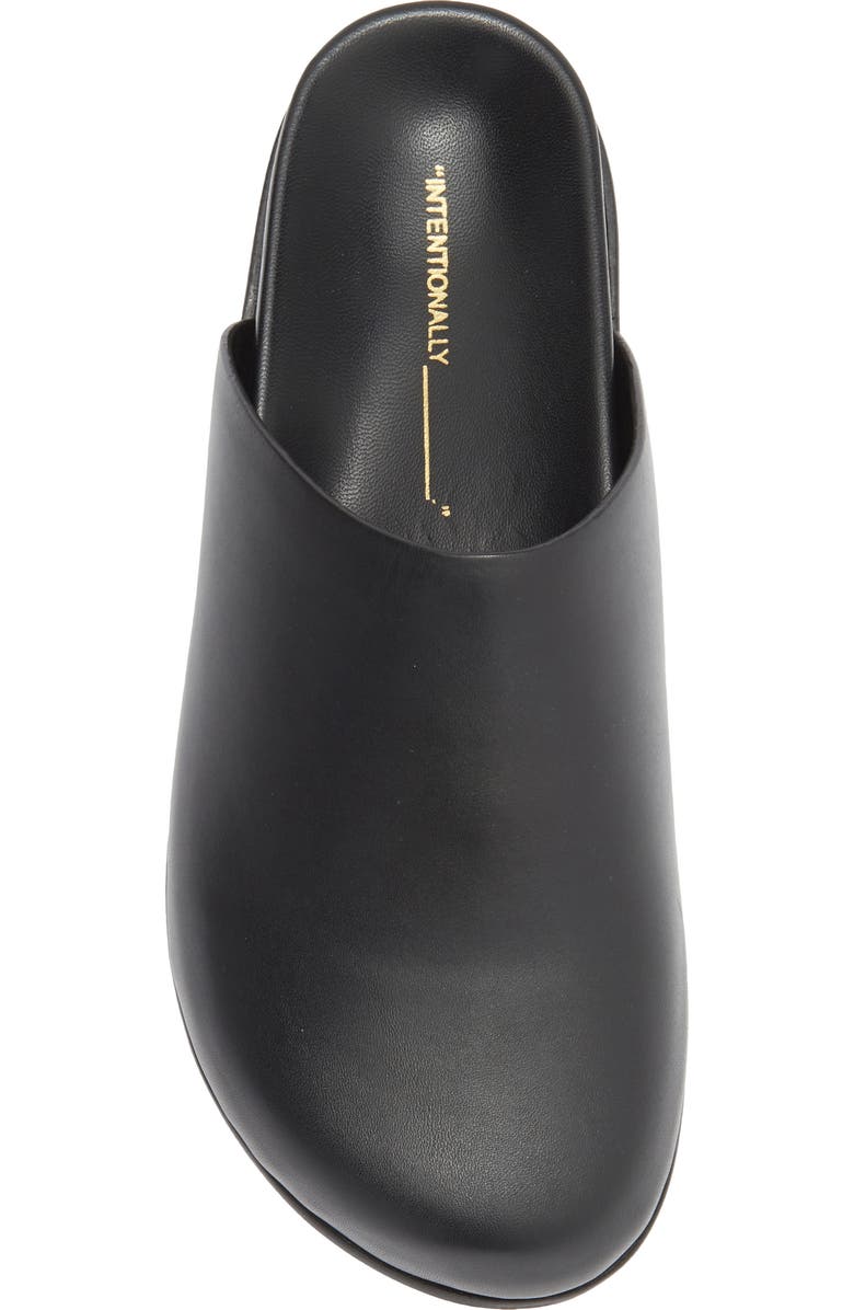 INTENTIONALLY BLANK Agatha Clog, Alternate, color, Black