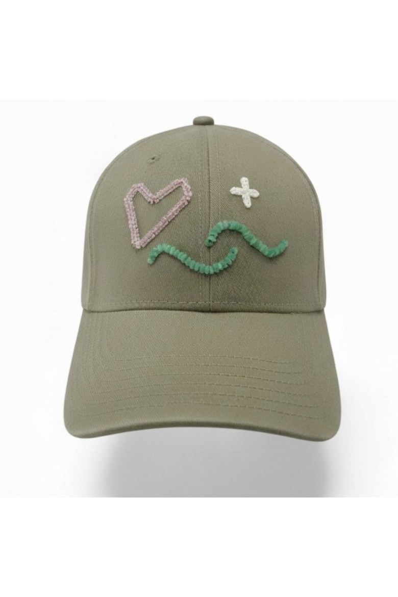 The Energy Project - Love & Light Hat, Main, color, Olive