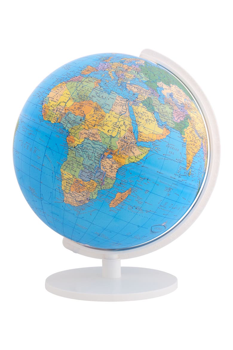 Illuminated Geopolitical Globe, Main, color, MULTICOLORED