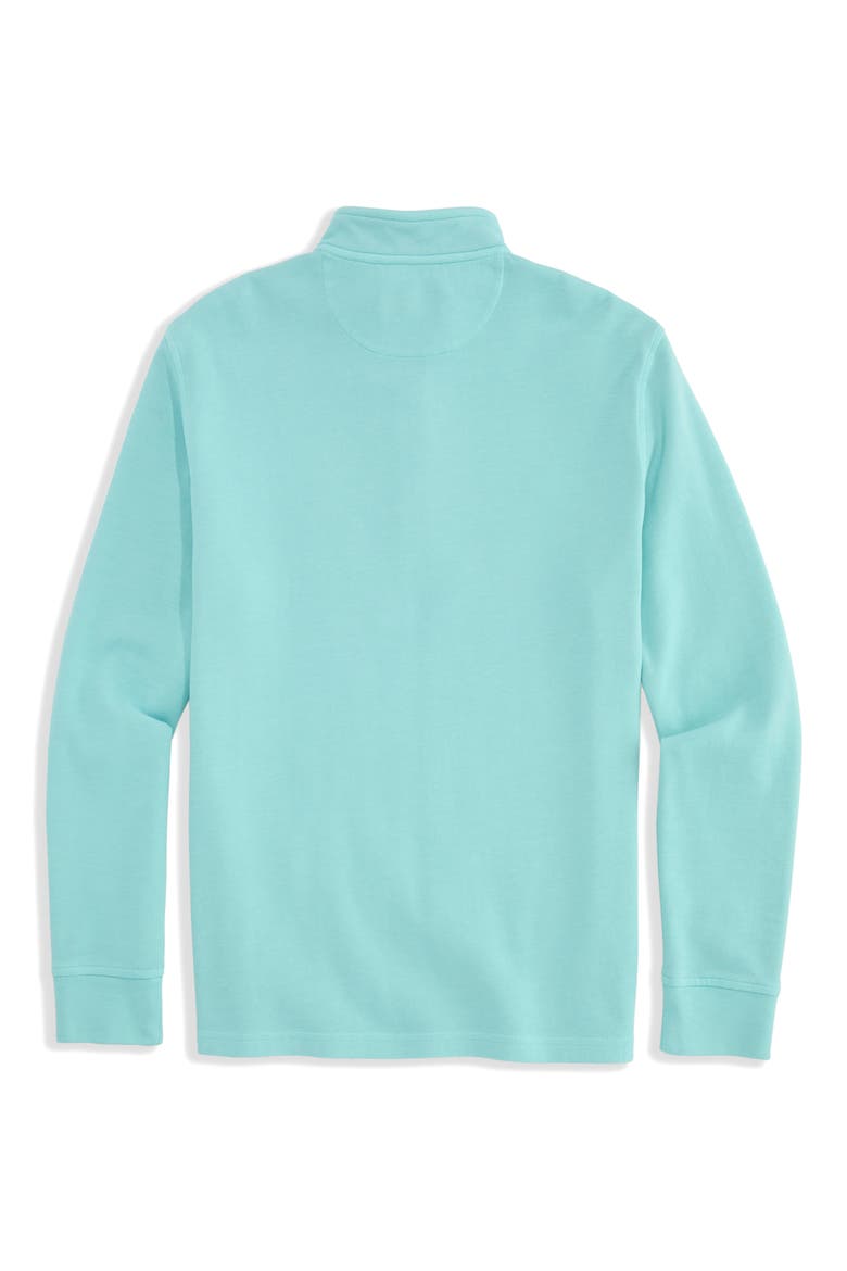Coastline Quarter Zip Pullover, Alternate, color, SEA SPLASH