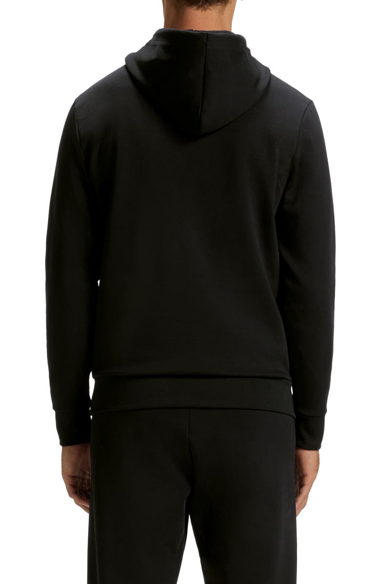 BOSS Soody Zone Logo Hoodie, Alternate, color, Black