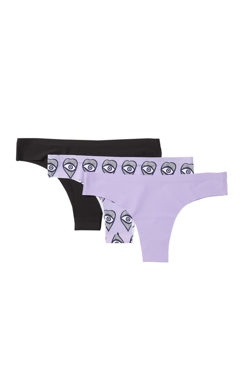 AQS Seamless Thong - Pack of 3, Main, color,