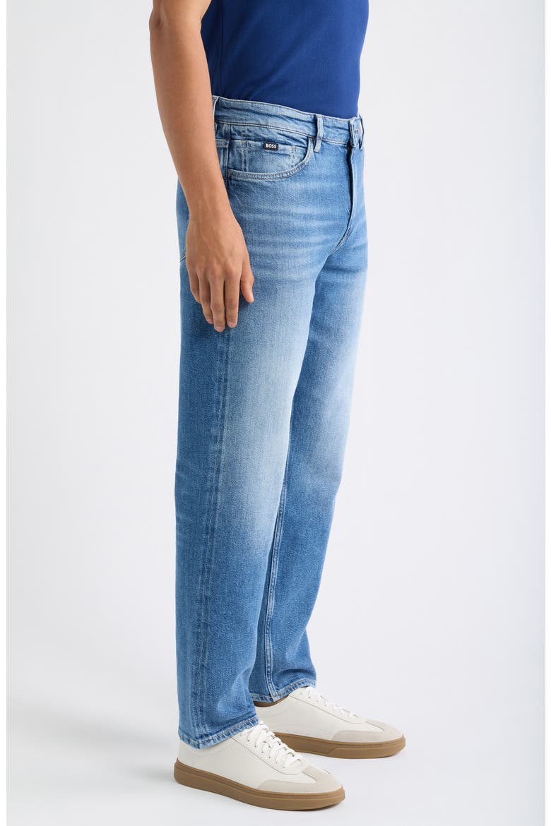 Ogden Regular Fit Straight Leg Jeans, Alternate, color, OPEN BLUE