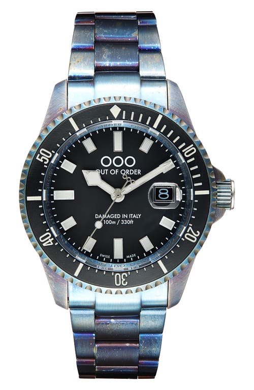 OUT OF ORDER Casanova Bracelet Watch, 44mm in Blue  product