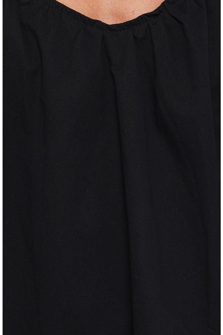 Marty Minidress, Alternate, color, BLACK
