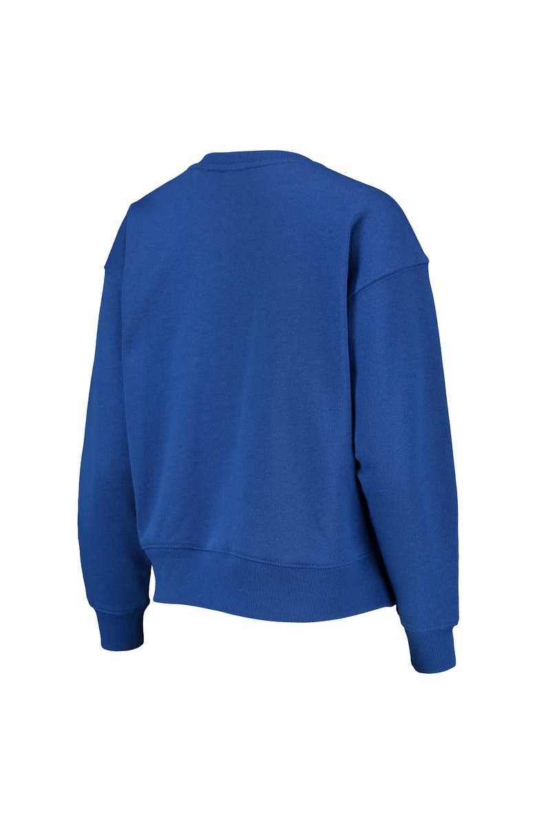 DKNY SPORT Women's DKNY Sport Royal Chicago Cubs Carrie Pullover Sweatshirt, Alternate, color, 