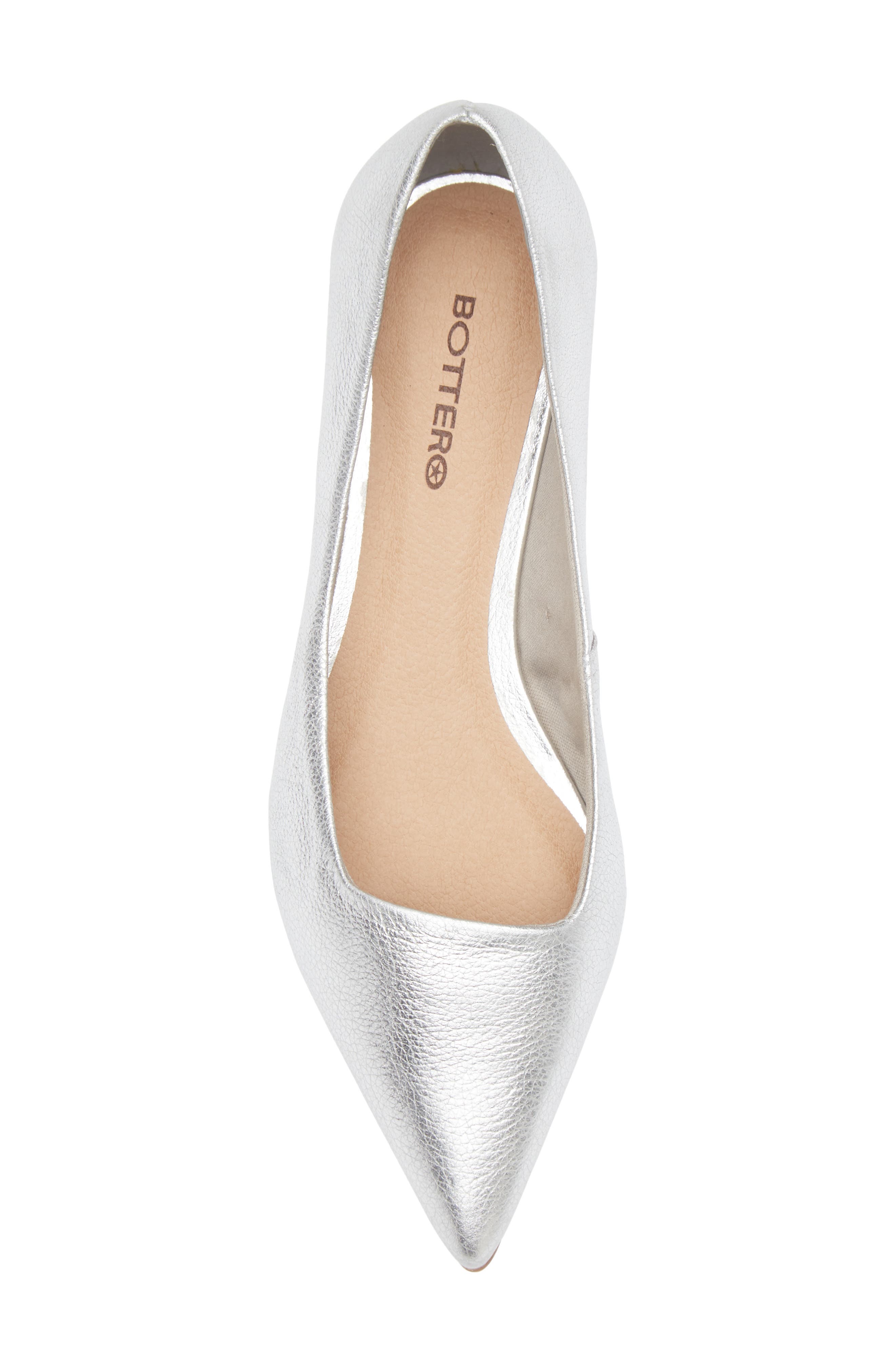 Alessandra Pointed Toe Ballet Flat, Alternate, color, PRATA