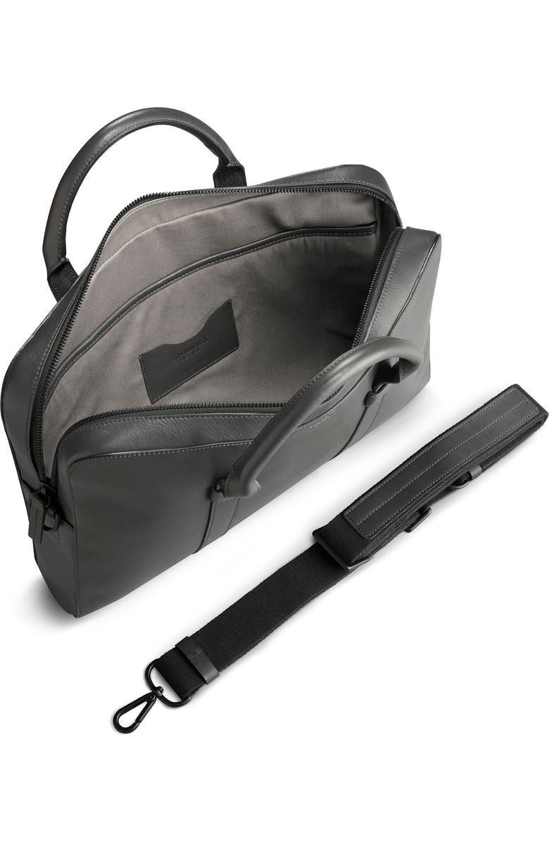 Shinola Guardian Leather Briefcase, Alternate, color,