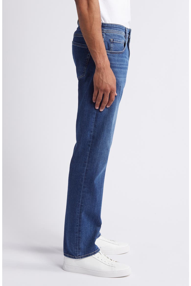 Straight Leg Jeans, Alternate, color, MED WASH INDIGO