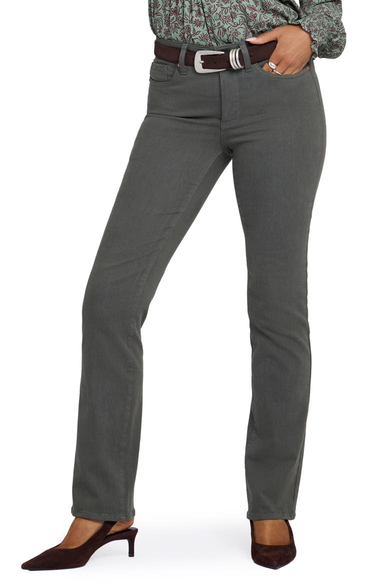 Marilyn Straight Leg Jeans, Main, color, TRUE OLIVE