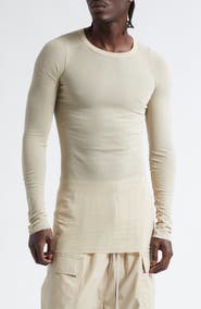 Rick Owens Long Sleeve Rib T-Shirt