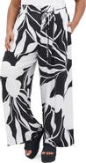 City Chic High Waist Wide Leg Pants