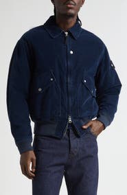 Stone Island Corduroy Bomber Jacket