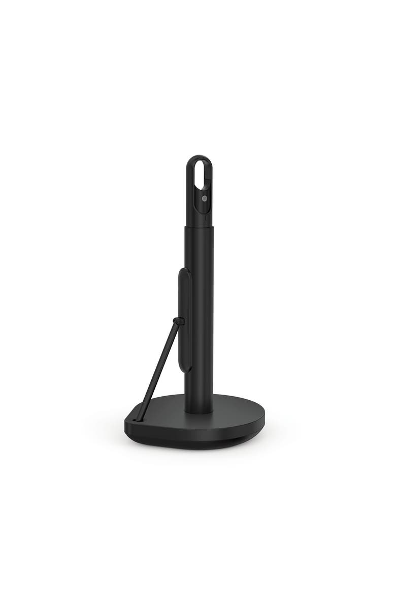 paper towel holder with spray, Alternate, color, Matte Black