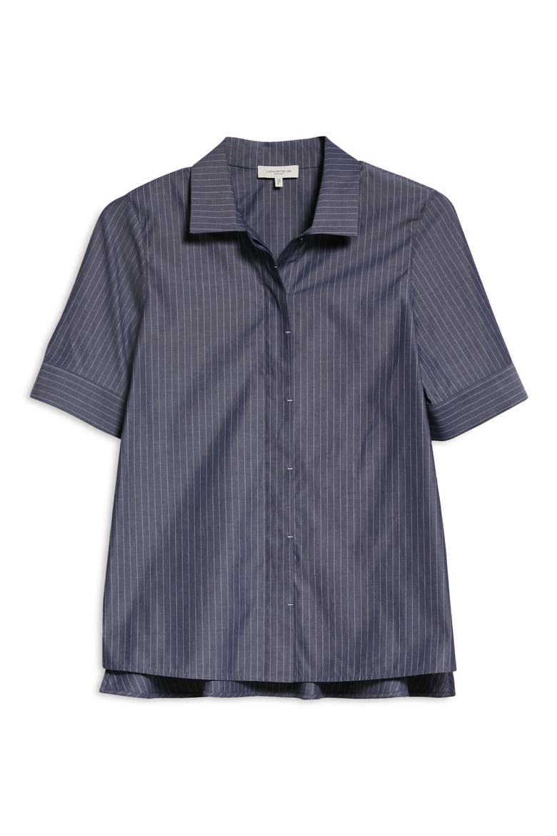 Farrell Avalon Stripe Cotton Blouse, Alternate, color, BLUE NOTE MULTI