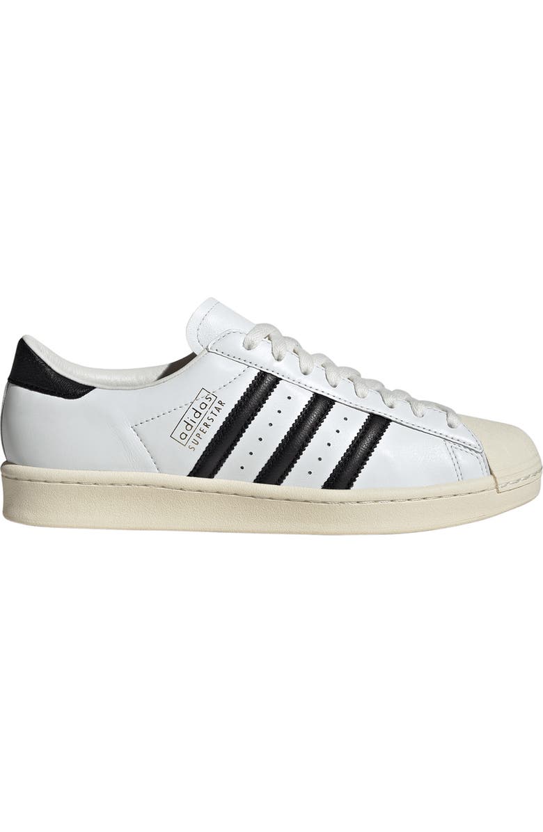 adidas Gender Inclusive Superstar Vintage Sneaker, Alternate, color, White/ Black/ Cream White
