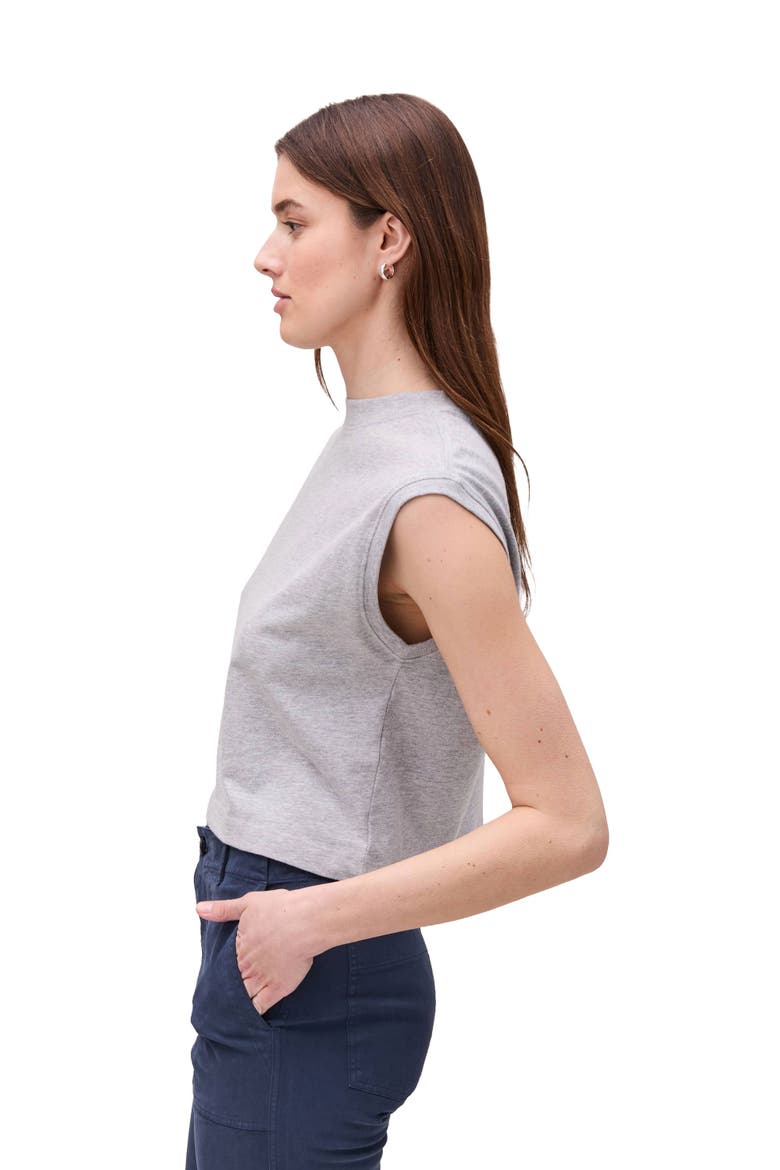 The Relaxed Muscle Tee, Alternate, color, Heather Grey
