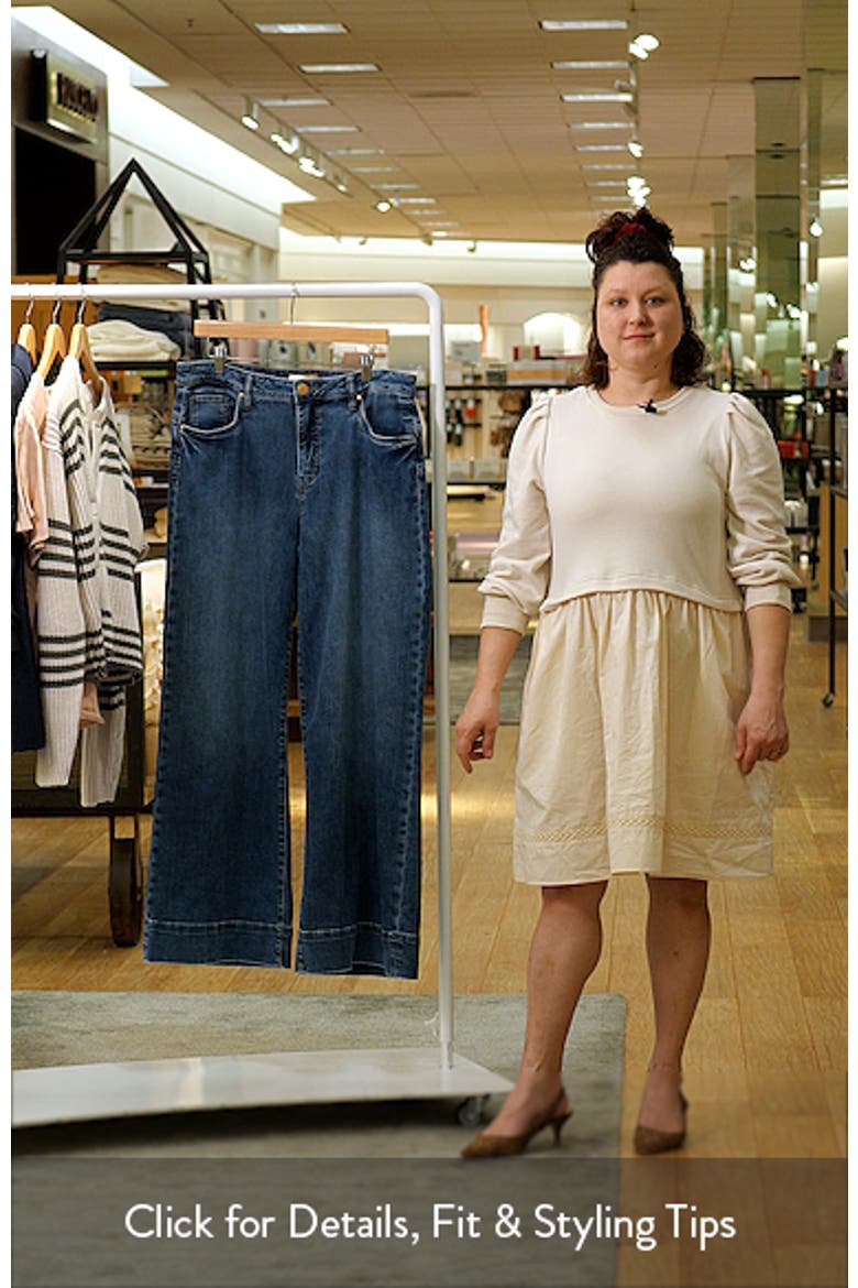 Maya Fab Ab Wide Leg Jeans video