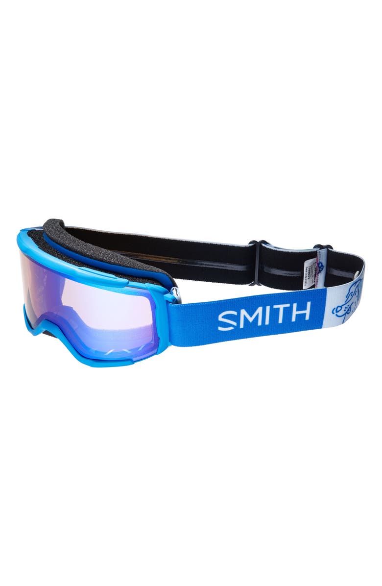 Smith Daredevil Snow Goggles, Alternate, color, Cobalt Blue