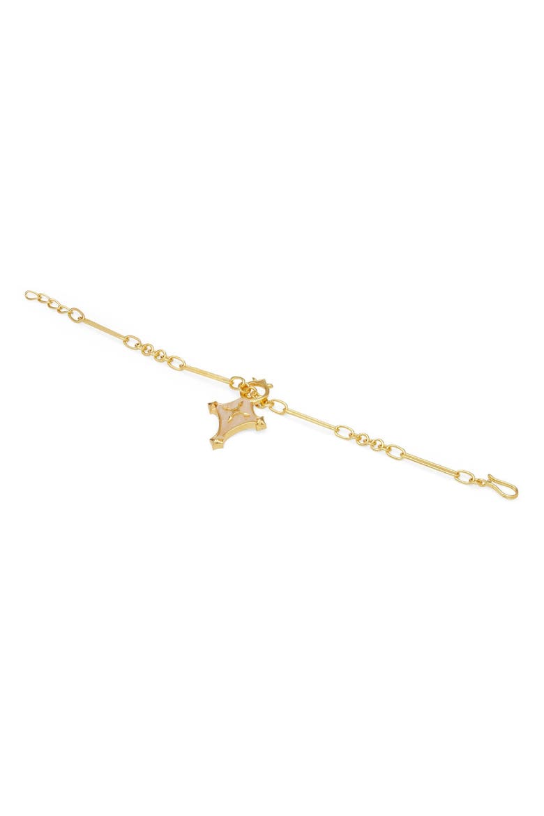 CRUZ BRACELET, Alternate, color, Gold Plated