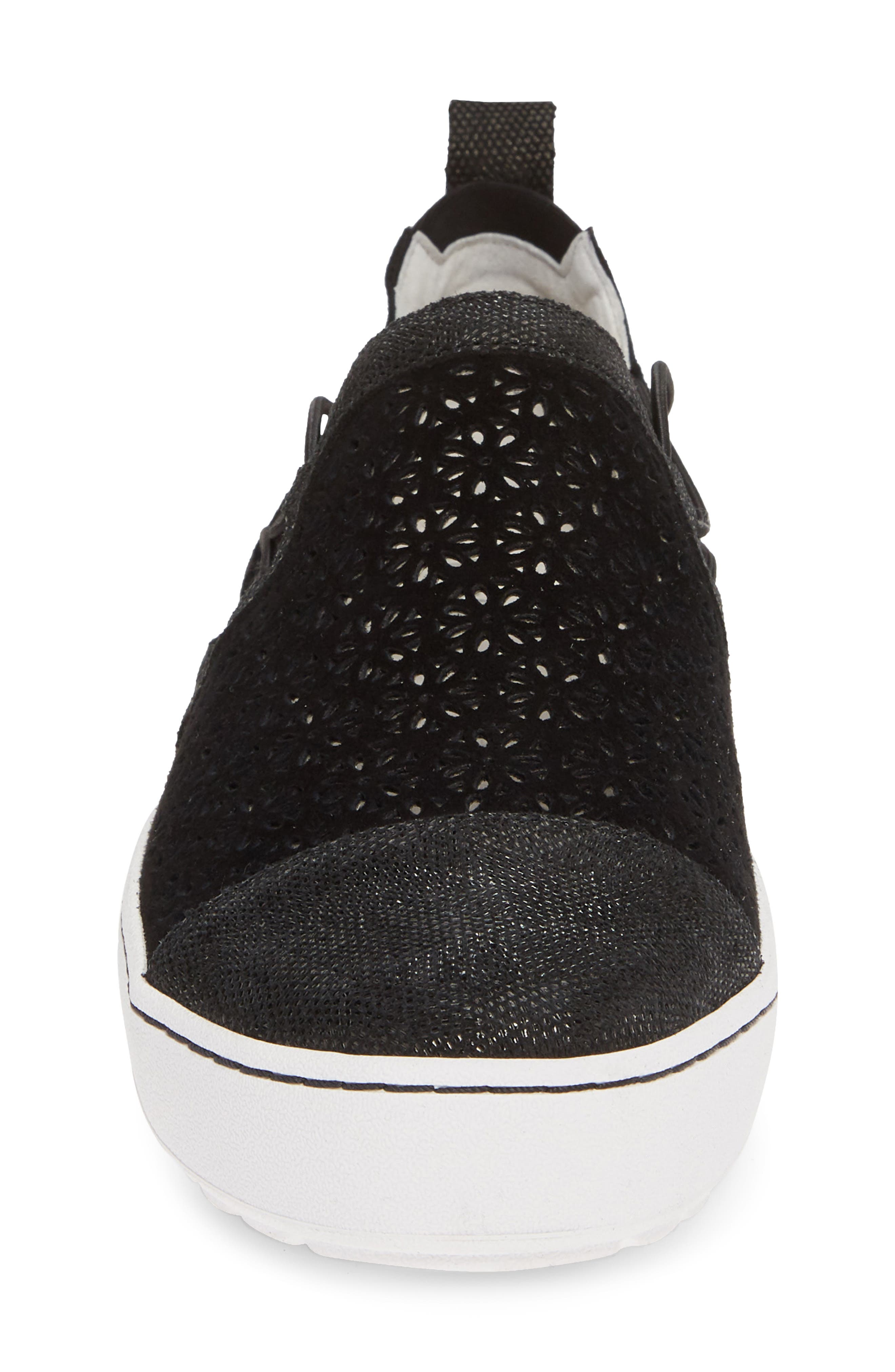 Erin Sneaker, Alternate, color, BLACK SUEDE