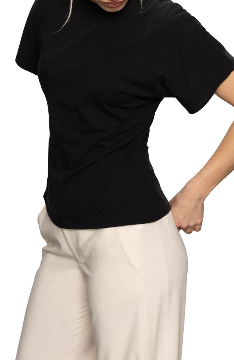 Sanctuary Dolman Sleeve Organic Cotton T-Shirt, Alternate, color,