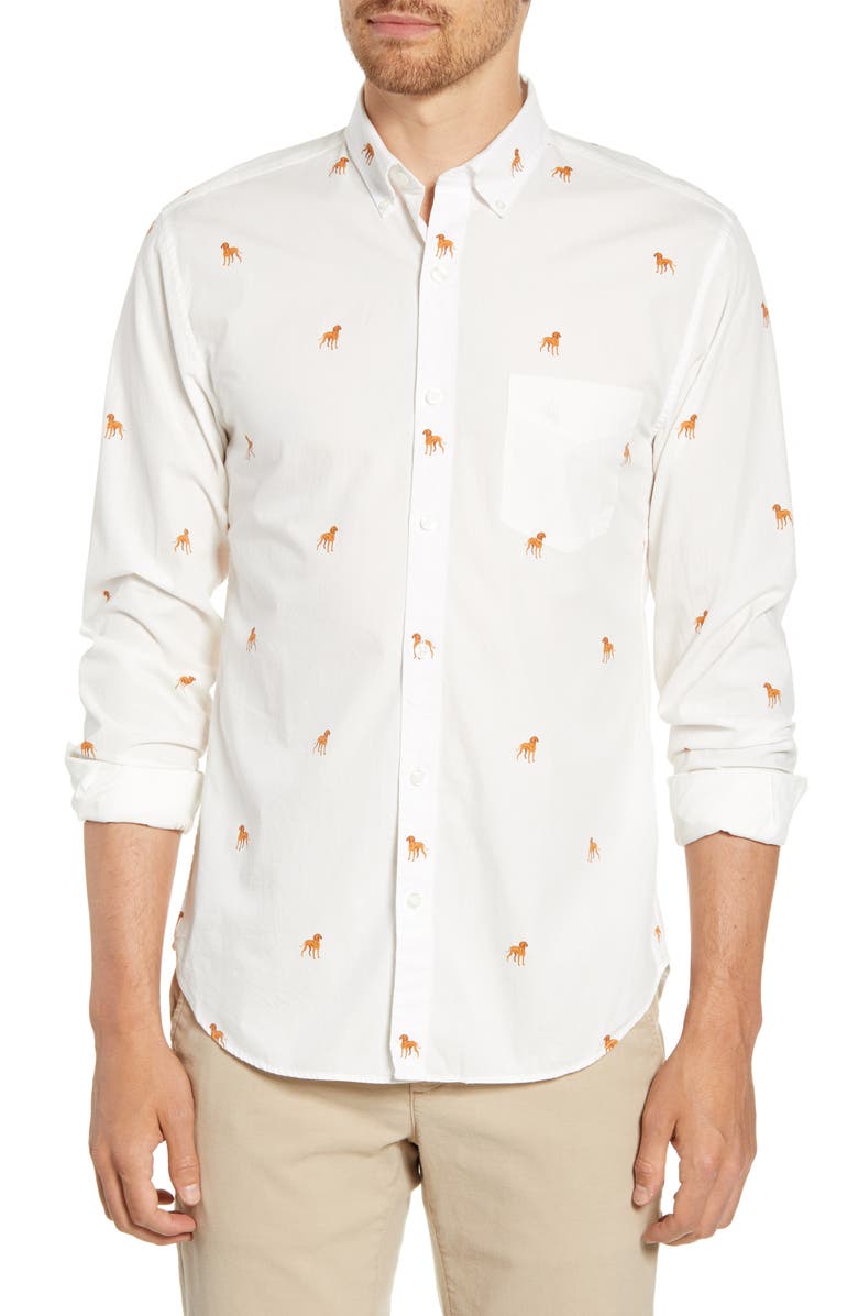 Bonobos Slim Fit Button-Down Shirt, Main, color,
