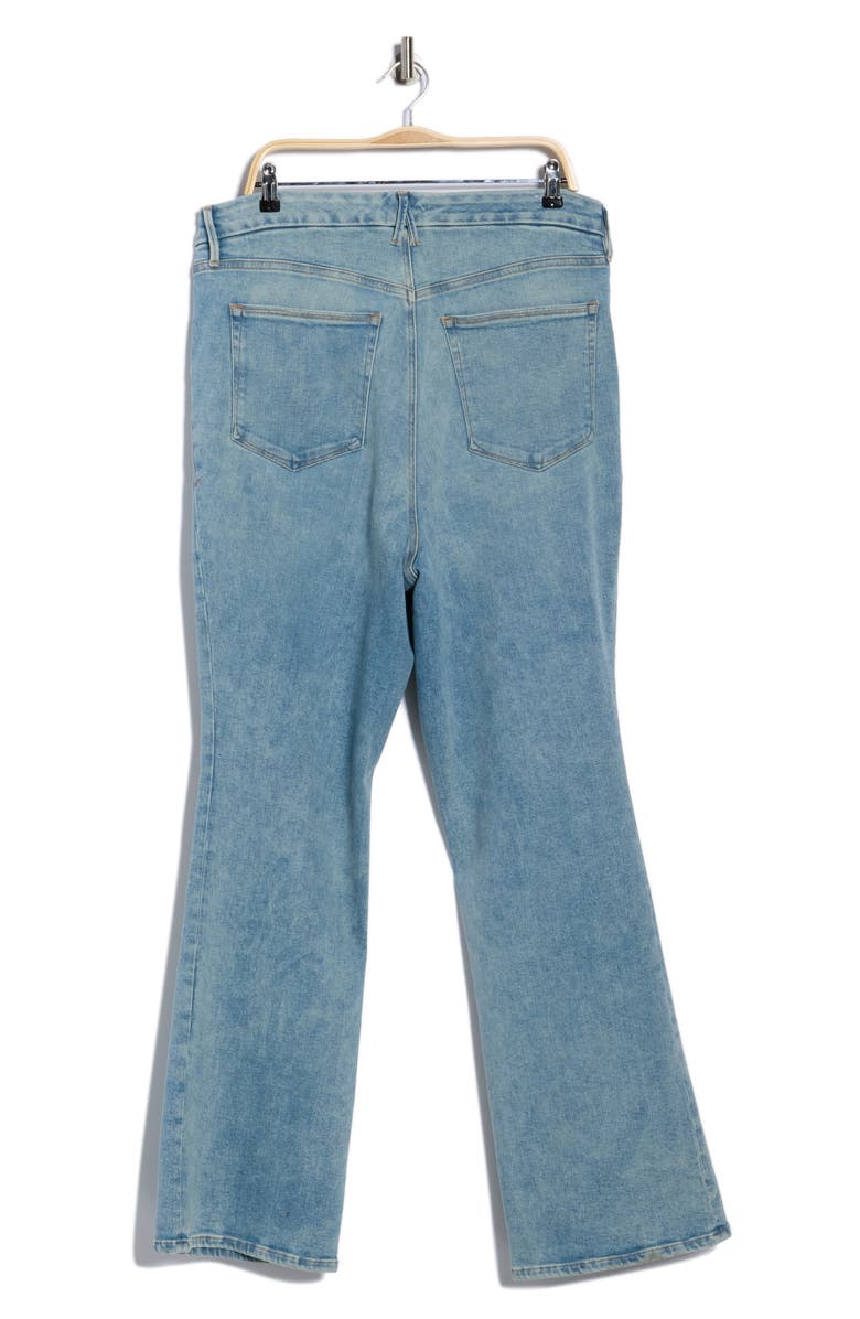 Good American Good Classic Slim Bootcut Jeans, Alternate, color, Indigo440