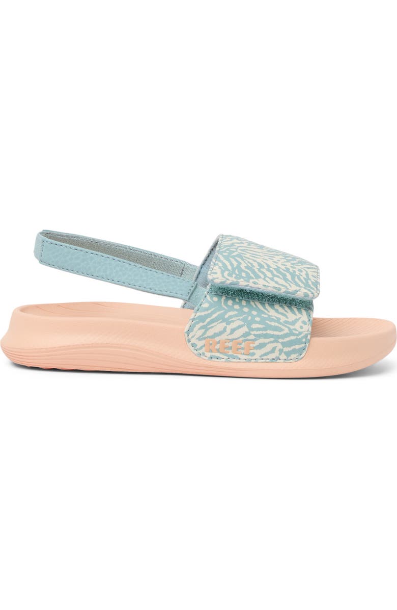 Reef Kids' Little Salty Slingback Sandal, Alternate, color, Blue Haze