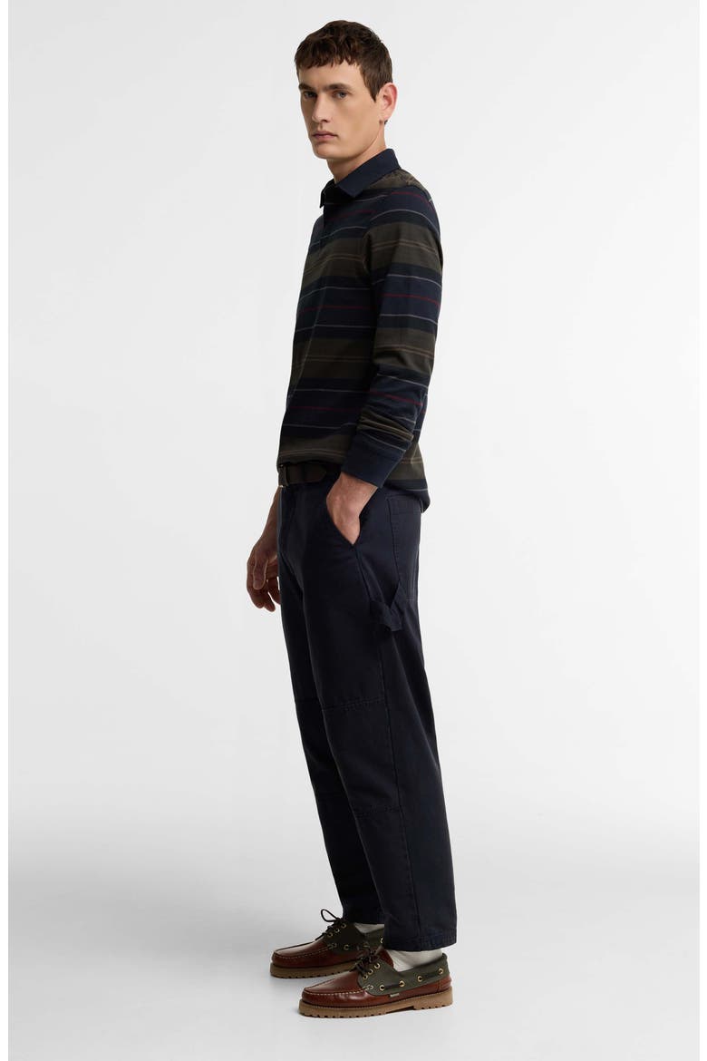 Frith Stripe Long Sleeve Rugby Shirt, Alternate, color, NAVY