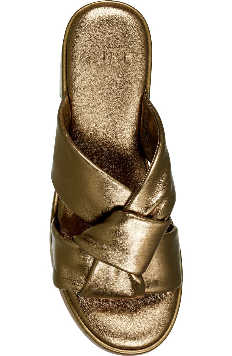 PURE Donna Karan Adalee Platform Sandal, Alternate, color, Bronze