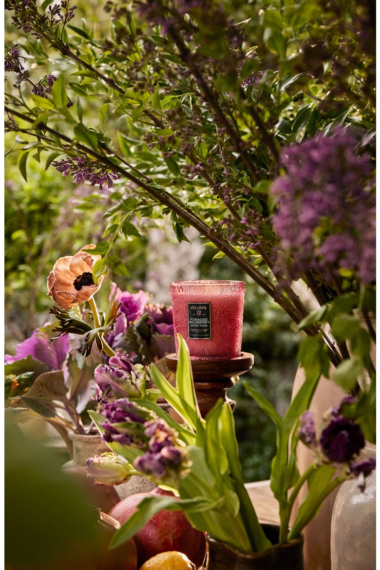 Foraged Wildberry Boxed Classic Candle, Alternate, color, FORAGED WILDBERRY