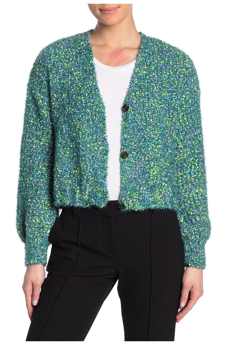 Ten Sixty Sherman Multi Stitch Knit Girlfriend Cardigan, Main, color, 