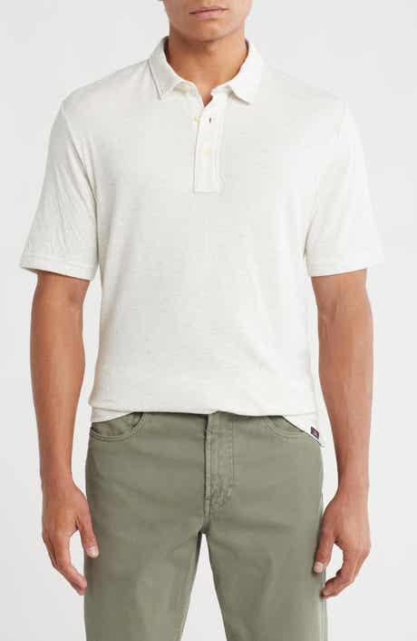 Faherty Cloud Cotton Blend Polo