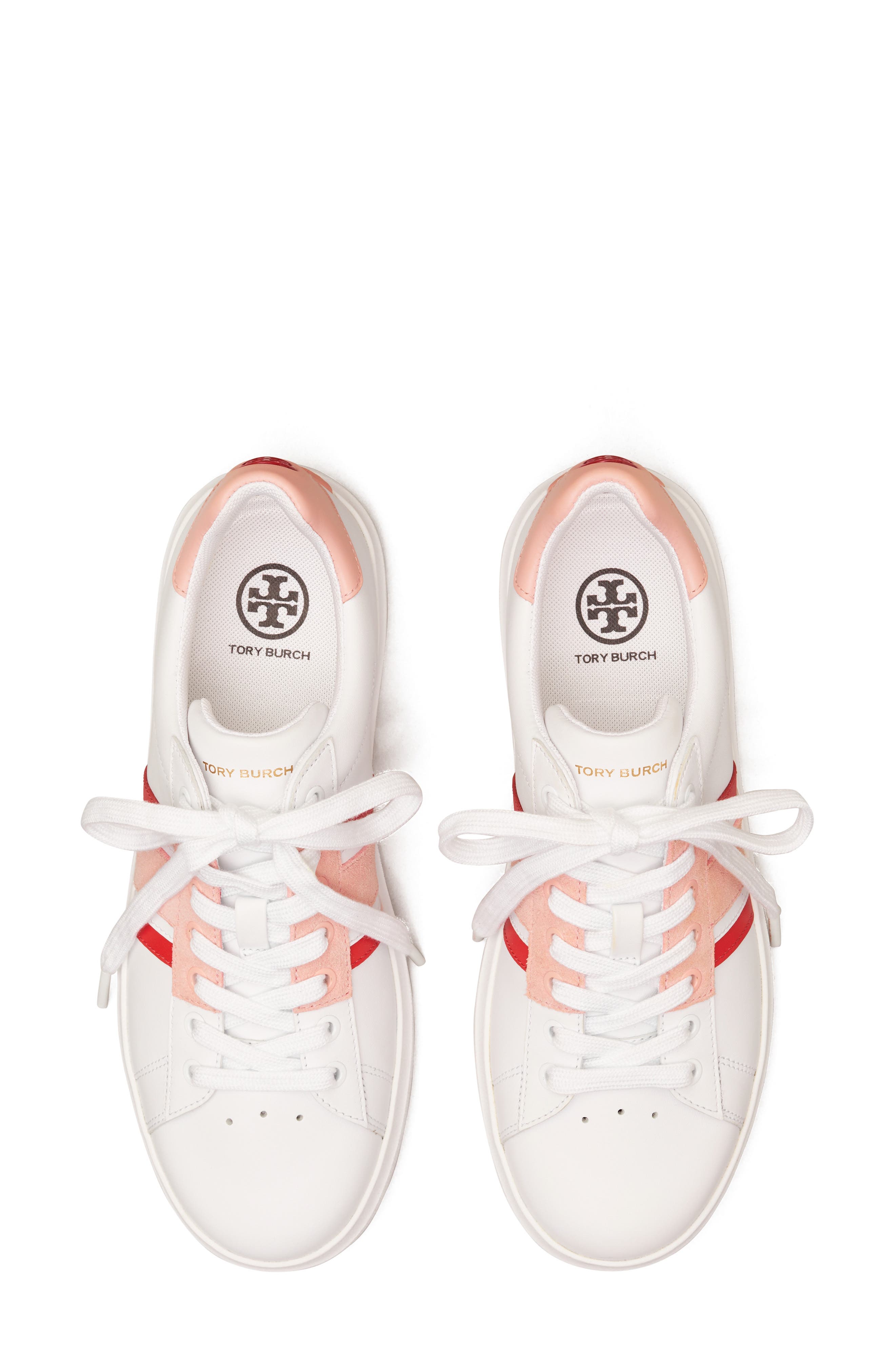 Howell Chevron Sneaker, Alternate, color, PINK STRIPE/ PINK