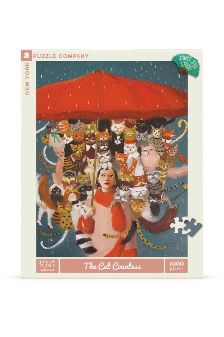 The Cat Countess 1000 Piece Puzzle, Main, color, No Color