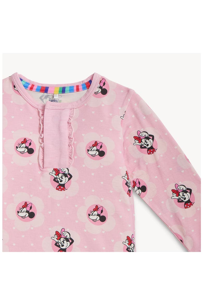 Kids' Minnie Mouse Long Sleeve Pajama Set, Alternate, color, MINGD