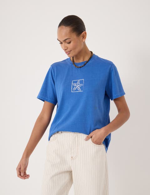 Sealife Graphic Crew Neck T-Shirt