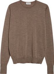 John Smedley Marcus Virgin Wool Crewneck Sweater