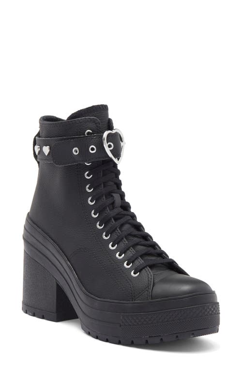 Converse Gender Inclusive Chuck 70 De Luxe Block Heel Platform High Top Sneaker