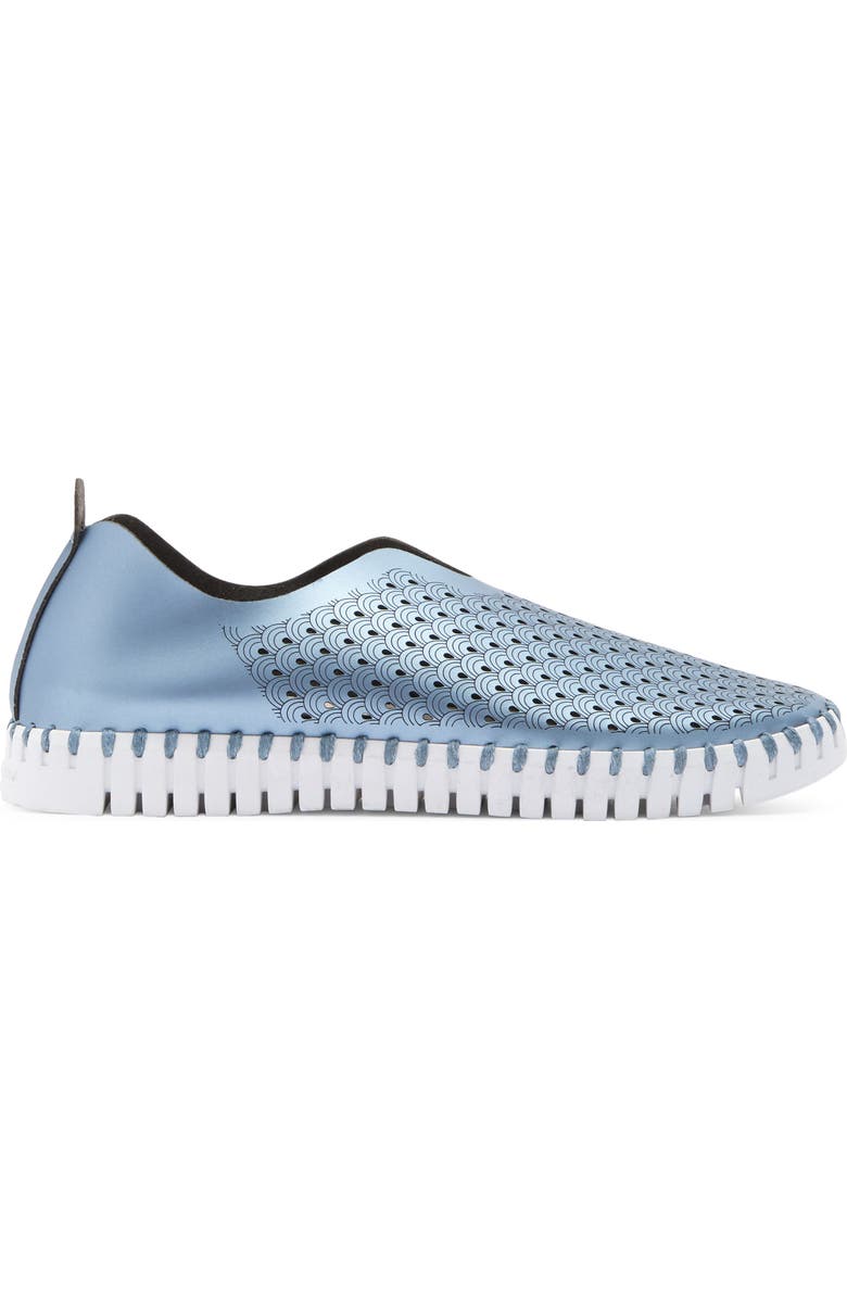 Ilse Jacobsen Tulip Perforated Slip On Sneaker, Alternate, color,